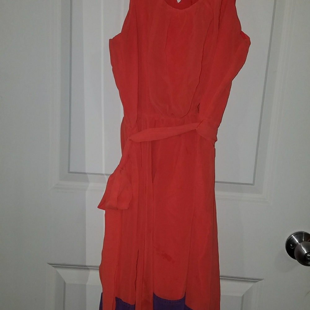 Red dress